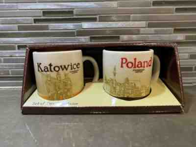 NEW Starbucks Katowice & Poland Demitasse Mini Icon Mug Set  - Sold on eBay Jan, 22nd 2020 for $16.99