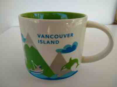 STARBUCKS Vancouver Island 'YOU ARE HERE' Coffee Mug 14 Oz 2016 Collection  - Sold on eBay Jan, 21st 2020 for $15.49