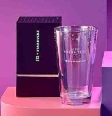 BTS Starbucks ???? Limited Edition Real Gold Star Glass 500ml  - Sold on eBay Jan, 26th 2020 for $29.99