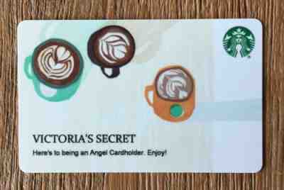Starbucks card Victoria's Secret Co-brand 2018 RARE! - Sold on eBay Jan, 26th 2020 for $59.99
