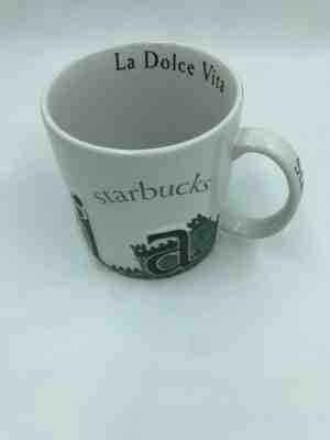 Starbucks ITALIA La Dolce Vita Coffee Mug Italian Edition II Barista 2003 Series - Sold on eBay Jan, 26th 2020 for $22.00