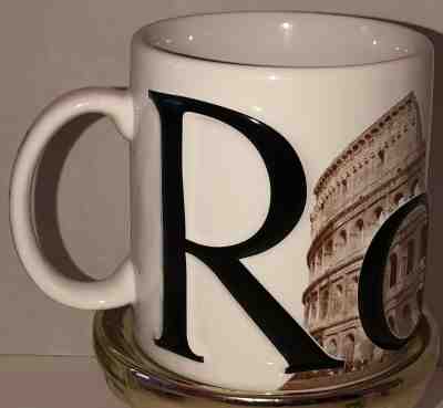 Starbucks Barista Collector Series Coffee Mug ROMA Italian Edition 2002  20 oz - Sold on eBay Jan, 26th 2020 for $29.99