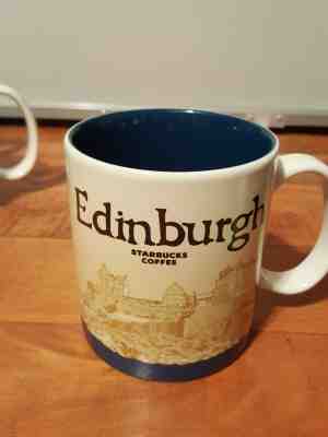 Starbucks Global Icon City Collector Series Coffee Mug, Edinburgh 2013 - Sold on eBay Jan, 26th 2020 for $31.51