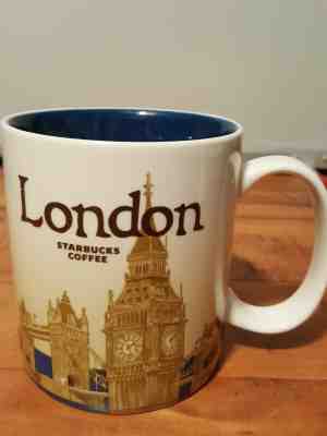 Starbucks Coffee Collector Series Global Icon London City Mugs 2013 - Sold on eBay Jan, 26th 2020 for $16.50