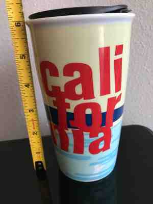 Starbucks California Ceramic Traveler Tumbler 12 oz ORIGINAL, BRAND NEW, NO BOX - Sold on eBay Jan, 26th 2020 for $24.99