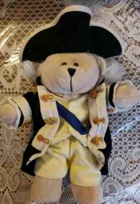 STARBUCKS BEARISTA BEAR PLUSH SPECIAL EDITION 2005 GENERAL GEORGE WASHINGTON - Sold on eBay Jan, 26th 2020 for $49.95