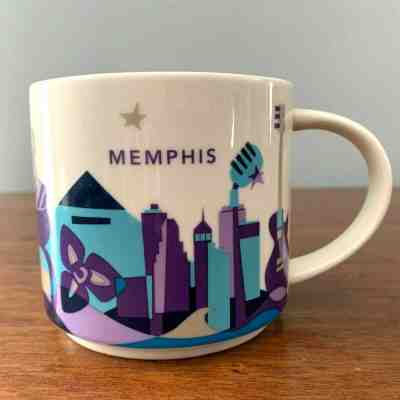 Memphis Tennessee 2015 You Are Here Collection Starbucks Collectible 14 oz Mug - Sold on eBay Jan, 26th 2020 for $19.95