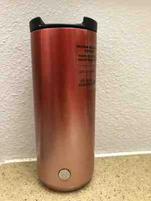 Starbucks Holiday 2019 Stainless Steel Tumbler Red Glitter Gradient Ombre 12OZ - Sold on eBay Jan, 26th 2020 for $29.90