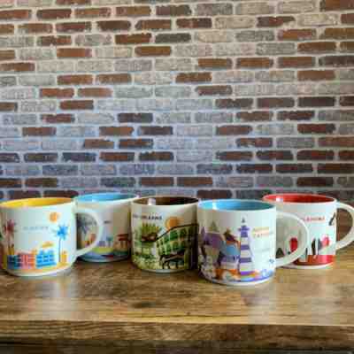 Starbucks “You Are Here” Coffee Mugs: The South (Lot Of 5) - Sold on eBay Jan, 26th 2020 for $31.00