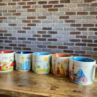 Starbucks “You Are Here” Coffee Mugs: California Collection (Lot Of 5) - Sold on eBay Jan, 26th 2020 for $31.00