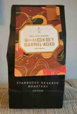 Starbucks Reserve Roastery Knob Creek Whiskey Barrel Aged Coffee 8oz Whole Bean - Sold on eBay Jan, 26th 2020 for $75.00