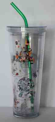 Disney Parks WDW 2019 Icons Starbucks Acrylic Coffee Cup Venti 24 Oz Tumbler New - Sold on eBay Jan, 26th 2020 for $34.95