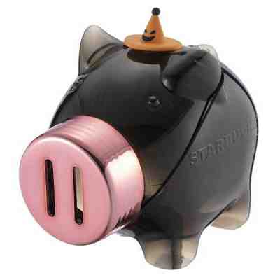 Starbucks Taiwan 2019 Halloween piggy bank with golden chocolate - Sold on eBay Jan, 26th 2020 for $25.33