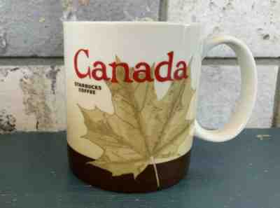 Starbucks Canada Mug Collectors Series 16oz Ceramic Maple Leaf 2012 Country - Sold on eBay Jan, 26th 2020 for $17.86