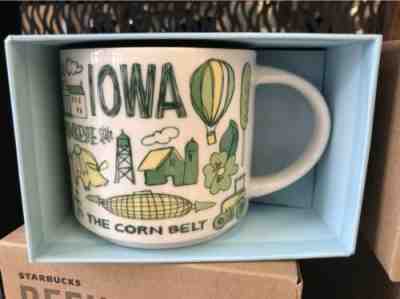 Starbucks “Been There Series” Iowa Coffee Mug PLUS Starbucks Paper Bag - Sold on eBay Jan, 26th 2020 for $27.95