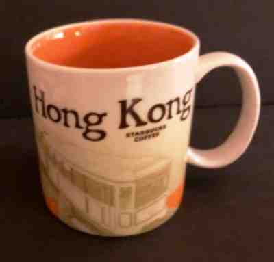 Starbucks Coffee Global Icon Mug Collector Series: Hong Kong.16 ozs., 2011 - Sold on eBay Jan, 26th 2020 for $24.95