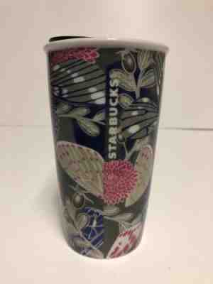 Starbucks 2019 Fall Butterfly Double Wall Ceramic Traveler Mug Tumbler - Sold on eBay Jan, 26th 2020 for $24.95