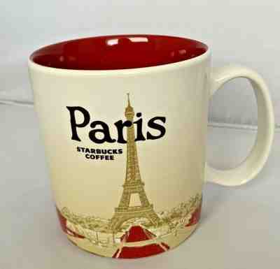 STARBUCKS 16oz Paris Coffee Cup Mug Collector Series 2015 - Sold on eBay Jan, 26th 2020 for $24.98