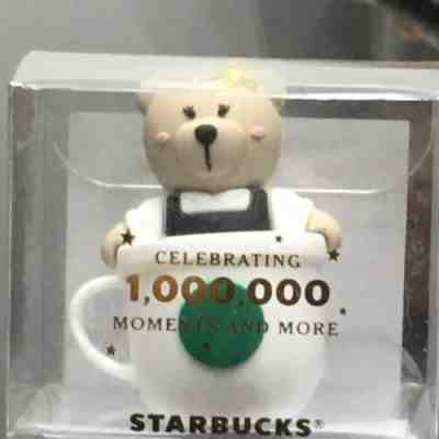 Starbucks Singapore Exclusive Bear Cup Clip - Sold on eBay Jan, 26th 2020 for $35.00
