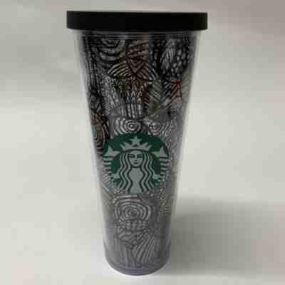 Starbucks Venti Clear Double Wall Acrylic Cold Cup Tumbler 24 oz - Sold on eBay Jan, 26th 2020 for $24.73