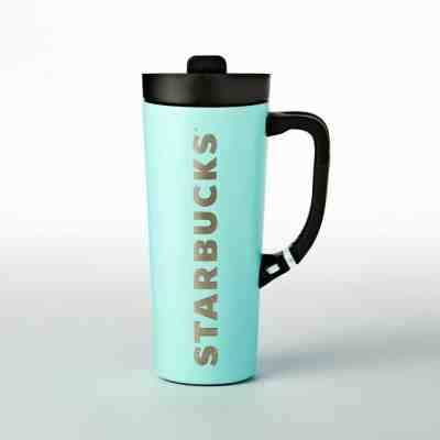 Starbucks Stainless Steel Mint Coffee Mug Tumbler 16 oz - Sold on eBay Jan, 25th 2020 for $35.00