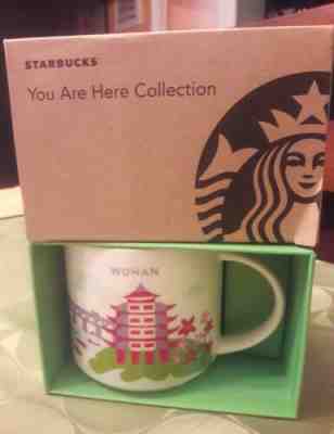 NIB With SKU STARBUCKS WUHAN, CHINA  You Are Here (YAH)  14 Oz Mug. Rare - Sold on eBay Jan, 25th 2020 for $35.00