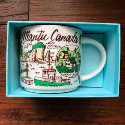 Starbucks ATLANTIC CANADA BEEN THERE series mug cup  - Sold on eBay Jan, 25th 2020 for $41.95