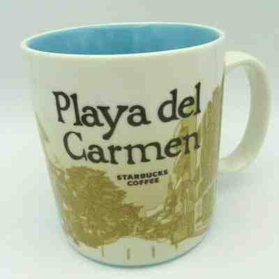NEW Starbucks Coffee Playa Del Carmen Mexico Global Icon Collector Series Mug - Sold on eBay Jan, 25th 2020 for $27.99