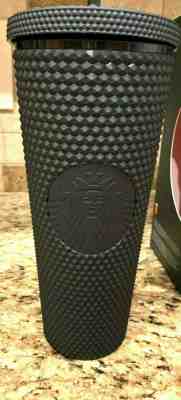 NEW - Rare Starbucks Black Matte Studded Tumbler - 24 oz. - Free Shipping - Sold on eBay Jan, 25th 2020 for $57.99