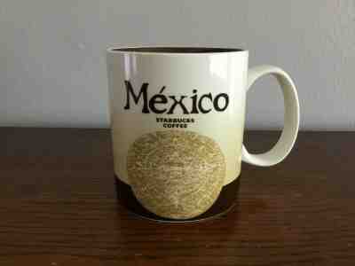 NEW 2016 Mexico Starbucks Coffee Mug, 16 oz, sticker on mug - Sold on eBay Jan, 25th 2020 for $15.00