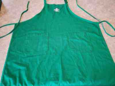 Starbucks Apron Green Adult One Size Official Employee Uniform Embroidered Logo - Sold on eBay Jan, 25th 2020 for $15.00