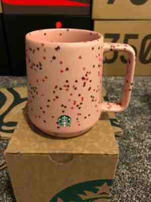 Starbucks VALENTINE'S Heart 2020 Ceramic MUG With Red Hearts 14 Oz - Sold on eBay Jan, 24th 2020 for $26.99