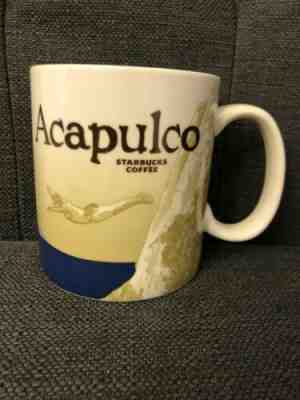 Starbucks City Mug, ACAPULCO, Global Icon Collection, 16 Oz - Sold on eBay Jan, 27th 2020 for $21.00
