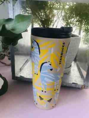 Starbucks Zebra Print Cold Or Hot Drink Travel Cup Tumbler 16oz NEW - Sold on eBay Jan, 27th 2020 for $24.08