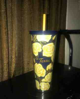 Starbucks Yellow Rose of Texas Tumbler 24oz Venti 2019 BPA free New! - Sold on eBay Jan, 27th 2020 for $24.95
