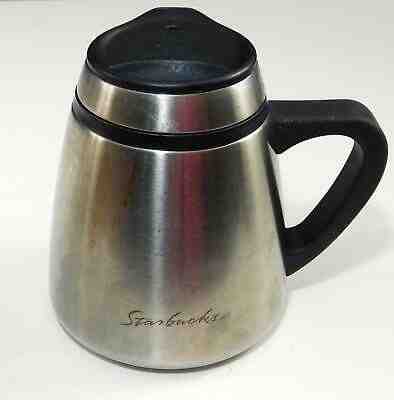 Vintage STARBUCKS  Classic Stainless Steel Travel Mug Desktop Mug - Sold on eBay Jan, 27th 2020 for $35.00