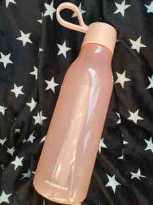NEW Starbucks Water Bottle Summer 2019 Pink Venti 24oz BPA Free Plastic w Lid - Sold on eBay Jan, 27th 2020 for $16.00