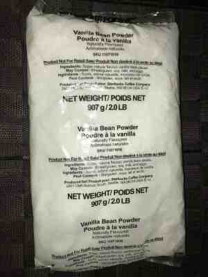 NEW STARBUCKS VANILLA BEAN POWDER 2LBS PER BAG EXP 5/28/20  FREE SHIPPING! Fresh - Sold on eBay Jan, 27th 2020 for $30.99