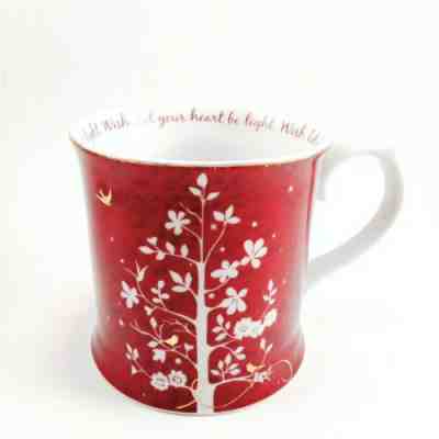 Starbucks Coffee Mug HEART BE LIGHT CHRISTMAS TREE HOLIDAY Cup 2009 Rosanna - Sold on eBay Jan, 27th 2020 for $16.99