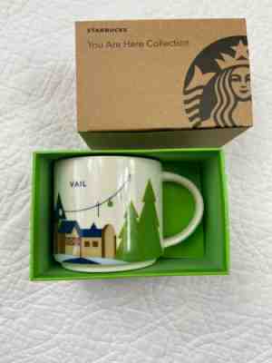 NIB Starbucks Vail You Are Here Coffee Mug  - Sold on eBay Jan, 27th 2020 for $24.00