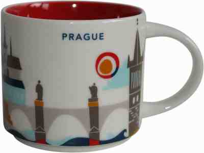 Starbucks YAH You Are Here Coffee Mug - Prague Czech Republic rare cup 14 oz - Sold on eBay Jan, 27th 2020 for $47.99