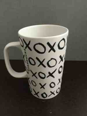 2015 Starbucks Dot Coll Valentine Black & White XO Hug & Kiss Mug / Cup -No Card - Sold on eBay Jan, 27th 2020 for $32.99