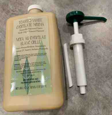 RARE Starbucks Toasted White Chocolate Mocha Sauce FAST SHIP! (63OZ) EXP 3/20 - Sold on eBay Jan, 27th 2020 for $45.00