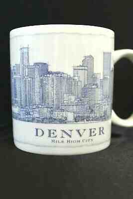 Starbucks Architect Series Denver Mile High City CO 2007 Coffee Cup Mug 18 fl oz - Sold on eBay Jan, 27th 2020 for $19.14