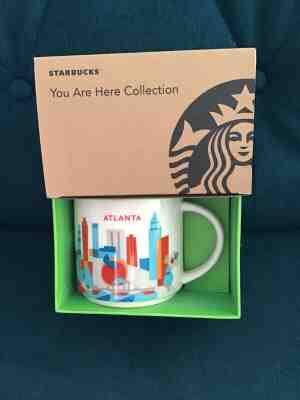 Starbucks You Are Here Atlanta Coffee Mug Cup 14 oz w/box - Sold on eBay Jan, 27th 2020 for $15.00