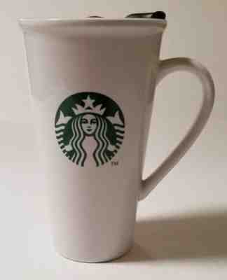Starbucks 16oz Ceramic Logo Travel Mug with Lid - Sold on eBay Jan, 27th 2020 for $20.00