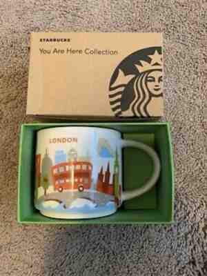 Starbucks London YAH You Are Here 14 Oz Coffee Mug - Sold on eBay Jan, 27th 2020 for $16.00