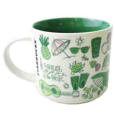14oz Mug Starbucks Hawaii Exclusive Been There Series 2018 2019 Coffee Cup - Sold on eBay Jan, 27th 2020 for $27.99