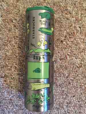 STARBUCKS 2019 OREGON Been There Series~ STAINLESS Tumbler Travel Mug 16 oz EUC - Sold on eBay Jan, 26th 2020 for $24.99