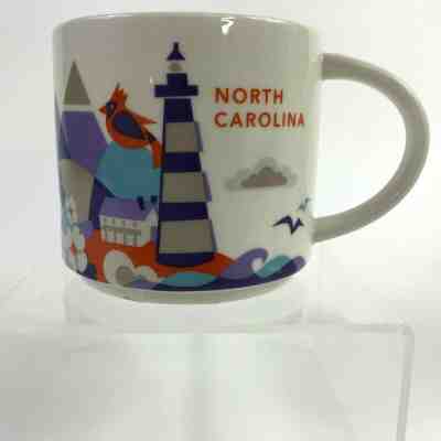 Starbucks North Carolina YAH Coffee Mug Cup 14 Oz Collection 2016 New - Sold on eBay Jan, 26th 2020 for $25.99